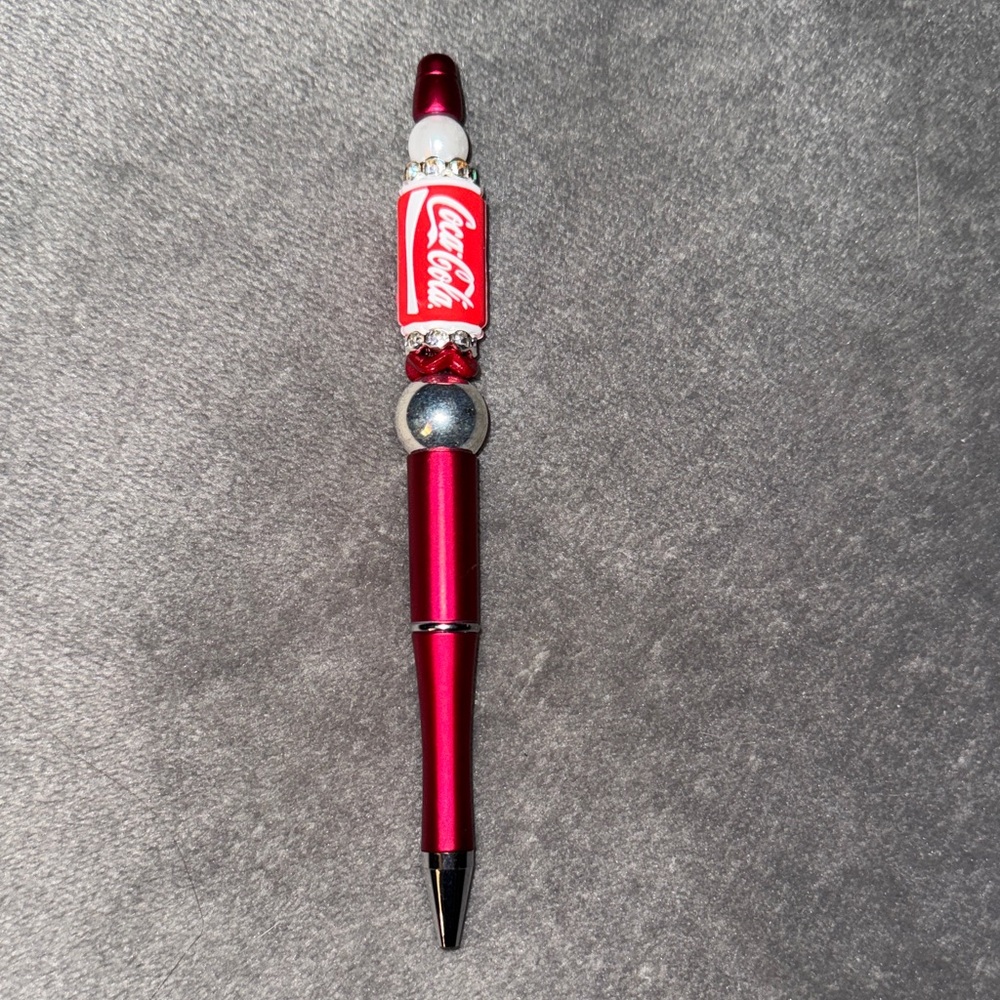 Coca-Cola Red and Silver Ballpoint Pen